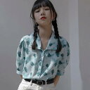 アロハシャツ レディースシャツ 春夏秋 開襟シャツ ハワイシャツ 半袖 ゆったり カジュアルシャツ リゾート リゾート トラベル