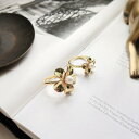 指輪 リング レディース アクセサリー 調節可能 フリーサイズ フラワー 花 フェイクパール シルバー925 かわいい シンプル おしゃれ プレゼント