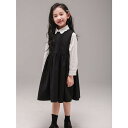 ジャンパースカート 子供服 女の子 ワンピース 制服 通園 通学 受験 慶弔 フォーマル 入学式 発表会 パーティー 七五三 発表会 重ね着