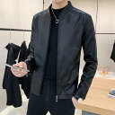 ジャケット メンズ レザージャケット カジュアル ライダースジャケット コート 無地 秋冬 おしゃれ