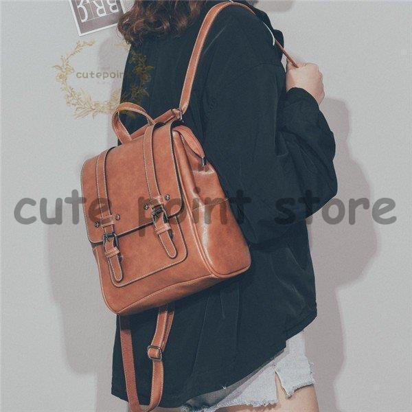 リュック リュックサック バッグ レディース レザー 通学 PU シンプル お出かけ レッスン ブラック 学生 普段使い キレイめ 新作 大人っぽい