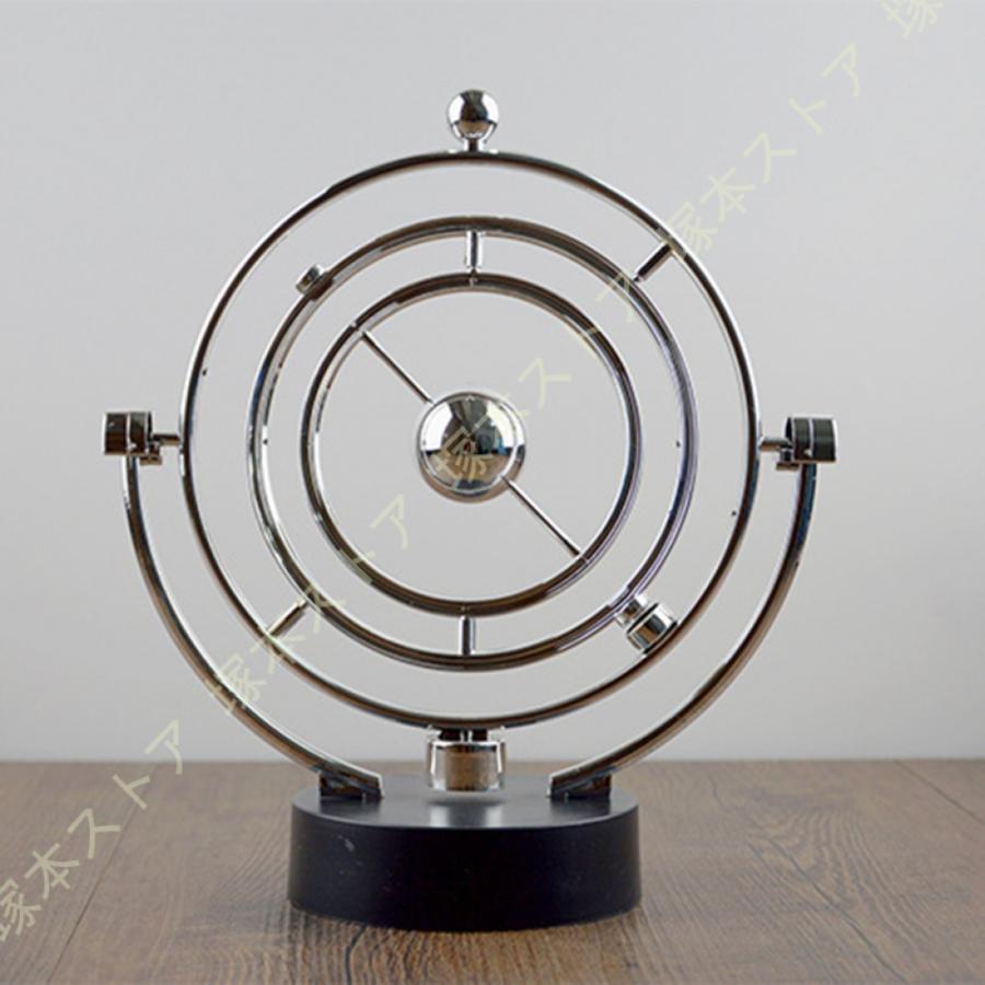 振り子ボール 天体軌道磁気ボール 永久運動 オブジェ 永久運動玩具 物理学振り子 磁気永久運動 物理学 ..