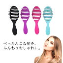 ヘアブラシ ウェットブラシ 耐熱 速乾ブラシタイプ くし プロ フレックスドライ ヘアケア クシ ヘアーブラシ 櫛 ブロー ブラッシング 髪