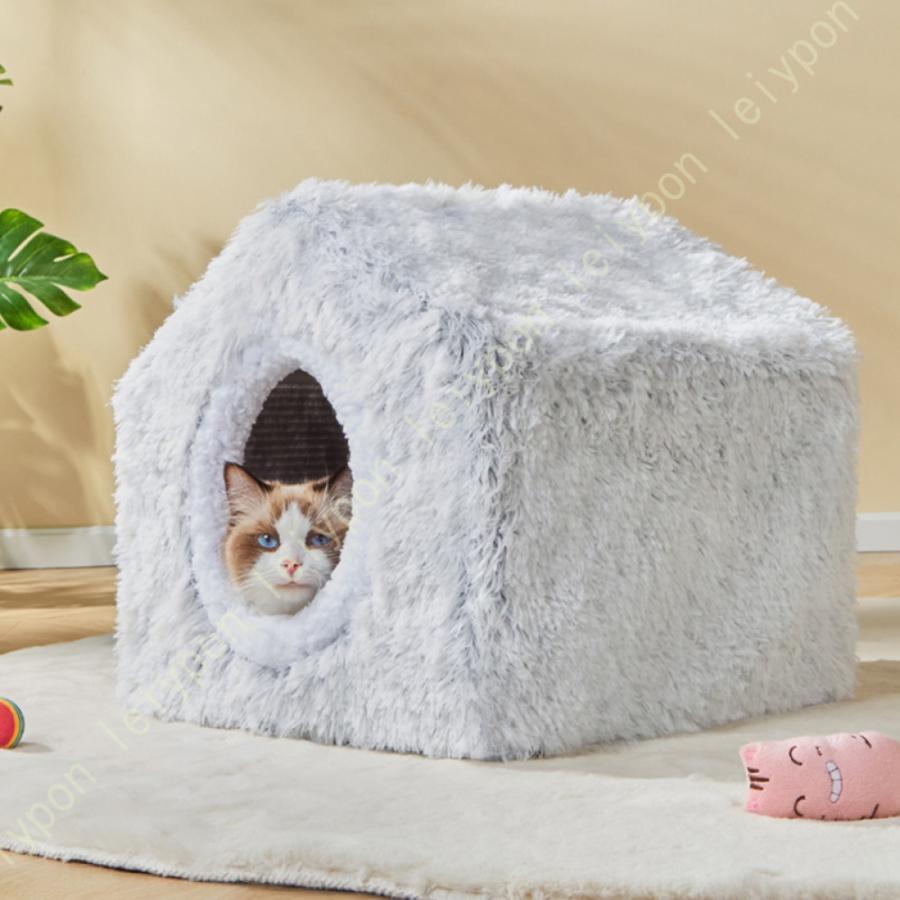 ペットベッド ペットハウス 犬ベッド 中型犬 大型犬 滑り止め 安眠 介護用 肌触りよい ふんわり 保温防寒 休憩所 取り外せるカバー ペット用寝袋 多機能