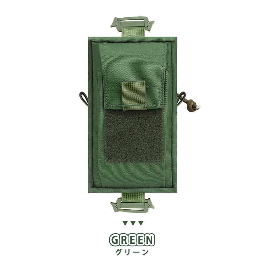 登山 ポーチ スマホ リュック 取り付け アウトドア 釣り 小物入れ スマホポーチ アウトドアポーチ 自転車 バイク 軽量 撥水 仕事