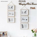 写真立て 7インチ 木製フォトフレーム 3面 スクエアフォトフレーム 壁掛け ファッション ディスプレイ おしゃれ 写真