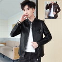 メンズ革ジャン 本革 秋冬 レザー ライダース スリム おしゃれ カジュアル バイクウェア シングル 男性用 上品 防寒防風