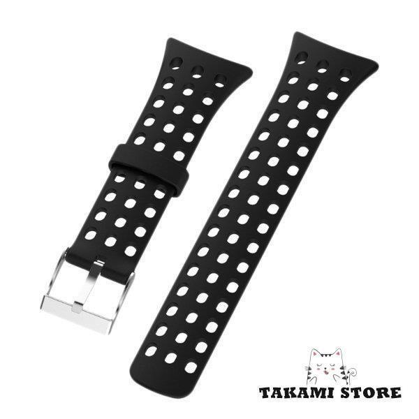 SUUNTO M1 M2 M4 M5 Mシリーズ用交換用シリコン時計バンドブラック [2]