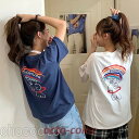 Tシャツ レディース 半袖 トップス ゆったりゆるTシャツ 丸首 大きいサイズ プルオーバー カジュアル 着痩せ 可愛い 体型カバー ルームウェアオシャレ 薄手