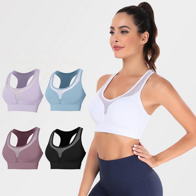 スポーツブラ ブラトップ ヨガウェア トップス 揺れない ブラジャー 取り外し可能なパッド 吸汗速乾 ス..