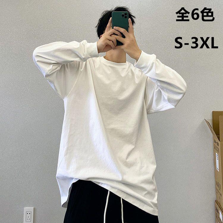 Tシャツ 長袖 ロングスリーブ パックTシャツ メンズ トップス ユニバーサルオーバーオール 2Pパック ヘビーウェイト 綿100％ アメカジ