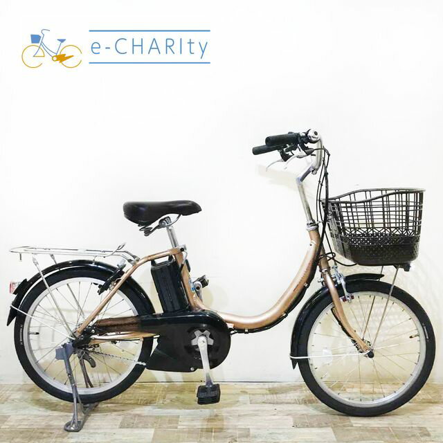 【期間限定★3000円OFFクーポン配布】【中古】【大坂・兵庫・京都限定】 電動自転車 小径車 ブリヂストン アシスタ ユニ ブラウン 20インチ KR112 神戸 電動アシスト自転車