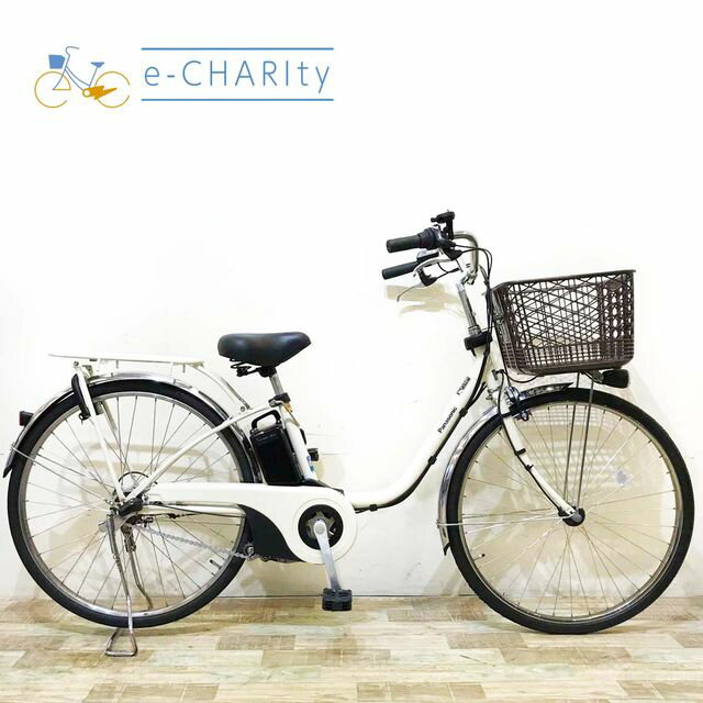 京都発）電動自転車 Panasonic パナソニック 26インチ ママチャリタイプ