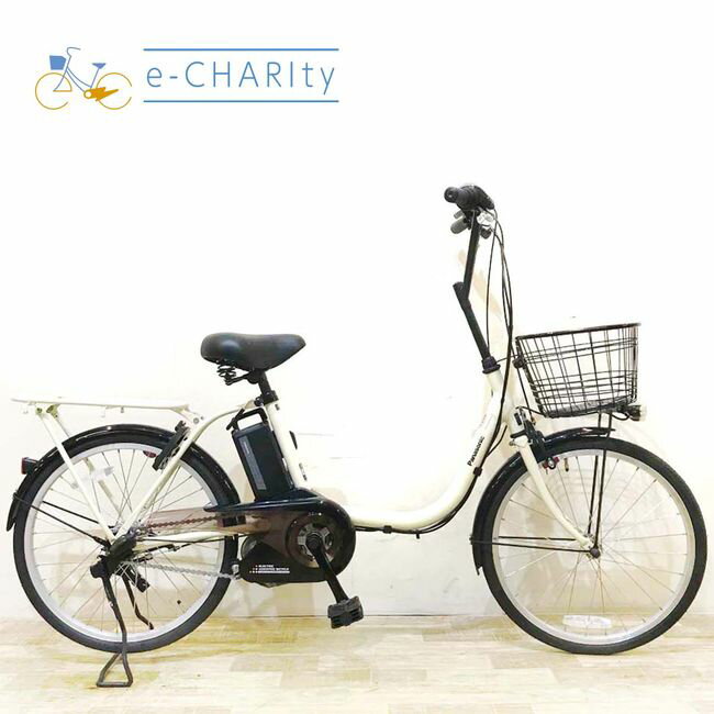 【8日間限定★3000円OFFクーポン配布】【中古】 電動自転車 小径車 パナソニック ビビ FP ベージュ 20インチ KZ105 電動アシスト自転車 【神戸在庫】