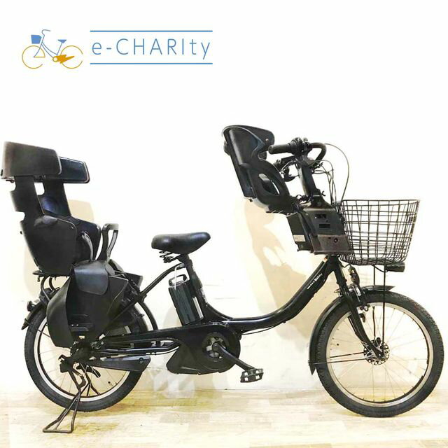 【4日間限定★3000円OFFクーポン配布】【中古】 電動自転車 子ども乗せ 子供乗せ ヤマハ PAS Babby パス バビー ブラック 20インチ KA037 電動アシスト自転車 【神戸在庫】