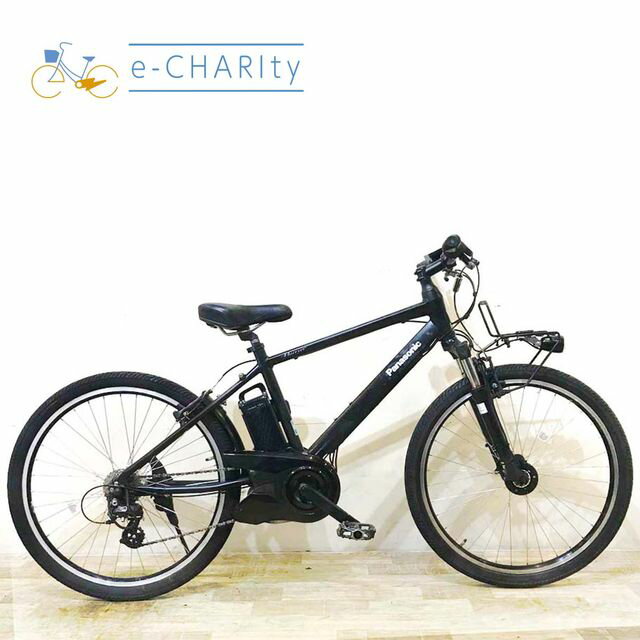 【4日間限定★3000円OFFクーポン配布】【中古】 電動自転車 スポーツ パナソニック ハリヤ ブラック 26インチ KA060 電動アシスト自転車 【神戸在庫】