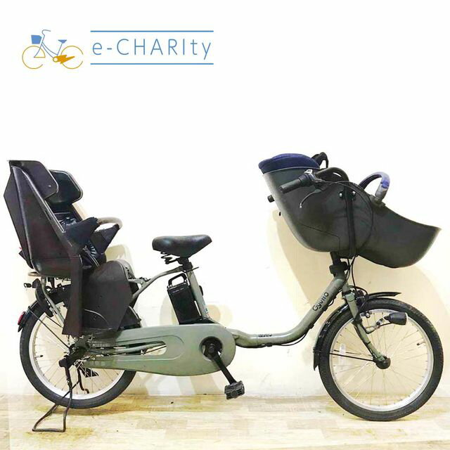 1年保証 送料無料　パナソニック　20インチ　カーキ色　人気　電動アシスト自転車 公式】パナソニック 電動アシスト自転車｜電動アシスト自転車／自転車