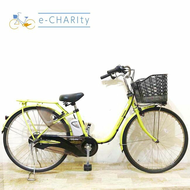 【中古】 電動自転車ママチャリパナ...