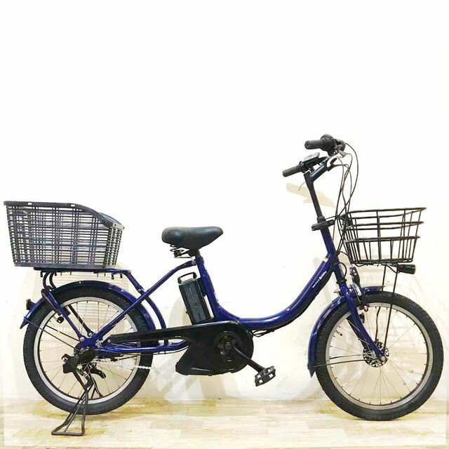 【4日間限定★3000円OFFクーポン配布】【中古】 電動自転車 小径車 ヤマハ PAS Babby パス バビー ブルー 20インチ KZ160 電動アシスト自転車 【神戸在庫】