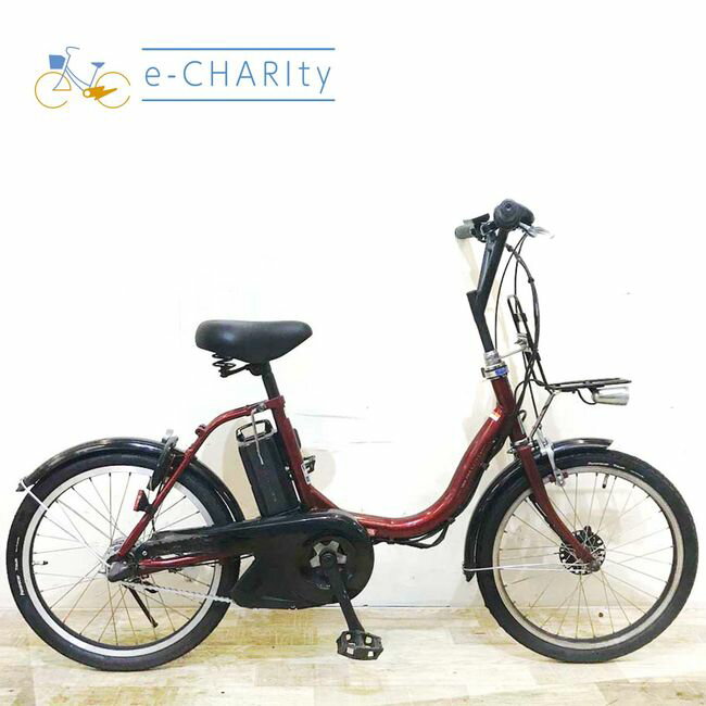 【8日間限定★3000円OFFクーポン配布】【中古】 電動自転車 小径車 ヤマハ PAS CITY C パス シティ シー レッド 20インチ KA124 電動アシスト自転車 【神戸在庫】
