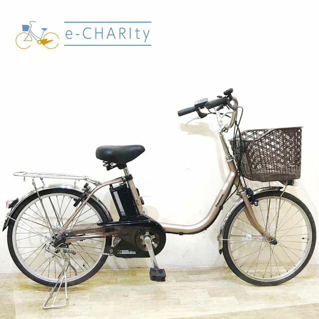 【P10倍★スーパーセール限定】【中古】 電動自転車 小径車 パナソニック ビビ SS 20 ブラウ ...