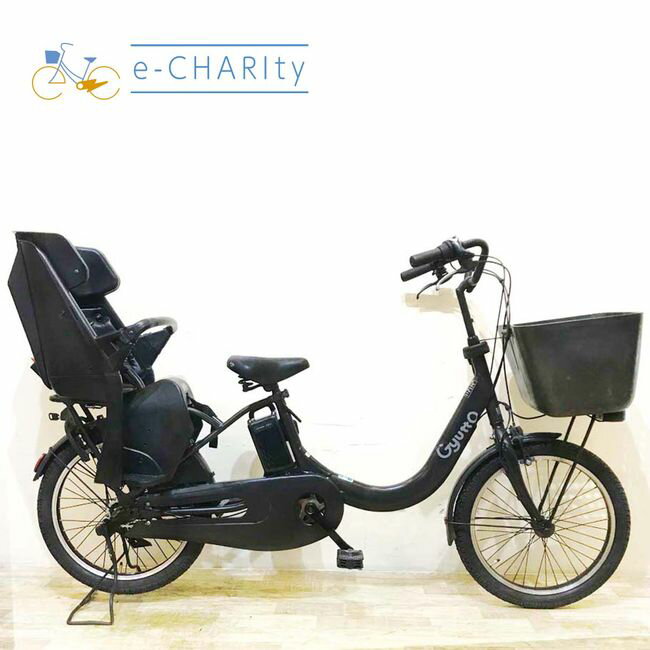 【期間限定★3000円OFFクーポン配布】【中古】 電動自転車 子ども乗せ 子供乗せ パナソニック ギュット クルーム R DX ブラック 20インチ KB102 電動アシスト自転車 【神戸在庫】