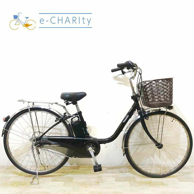 【楽天マラソン★クーポン配布中】【中古】 電動自転車 ママチャリ パナソニック ビビ DX ブラック 26インチ KD010 電動アシスト自転車 【神戸在庫】