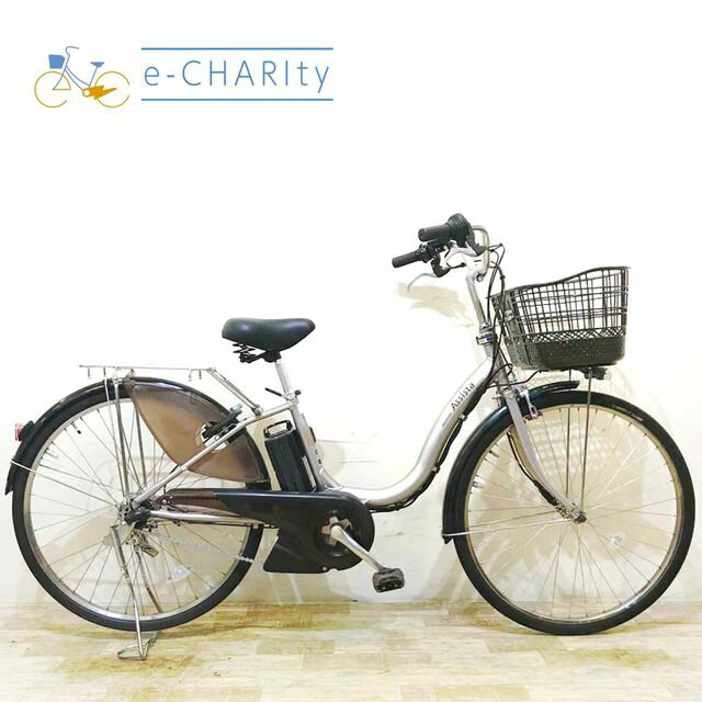 【中古】 電動自転車 ママチャリ ブリヂストン アシスタ DX プレシャスベージュ 26インチ KD067 電動アシスト自転車 【神戸在庫】