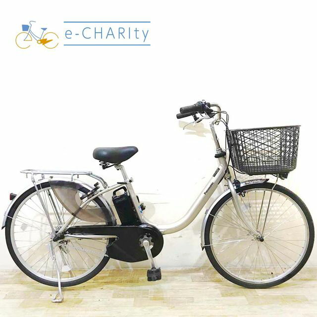 【中古】 電動自転車 ママチャリ パナソニック ビビ L ゴールド 24インチ KE030 電動アシスト自転車 【神戸在庫】