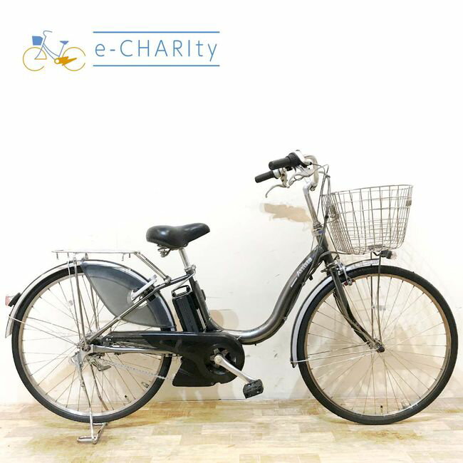 Electric Assisted Bicycles - 【中古】 電動自転車 ママチャリ ブリヂストン アシスタ DX シルバー 26インチ KF122 電動アシスト自転車 【神戸在庫】