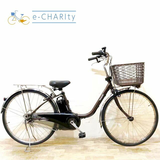 Electric Assisted Bicycles - 【中古】 電動自転車 ママチャリ パナソニック ビビDX ブラウン 26インチ KG025 電動アシスト自転車 【神戸在庫】