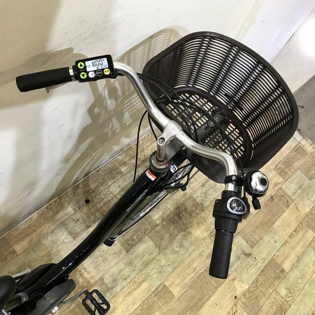 【中古】 電動自転車 ママチャリ ヤマハ PAS ナチュラ グリーン 26インチ KG032 電...