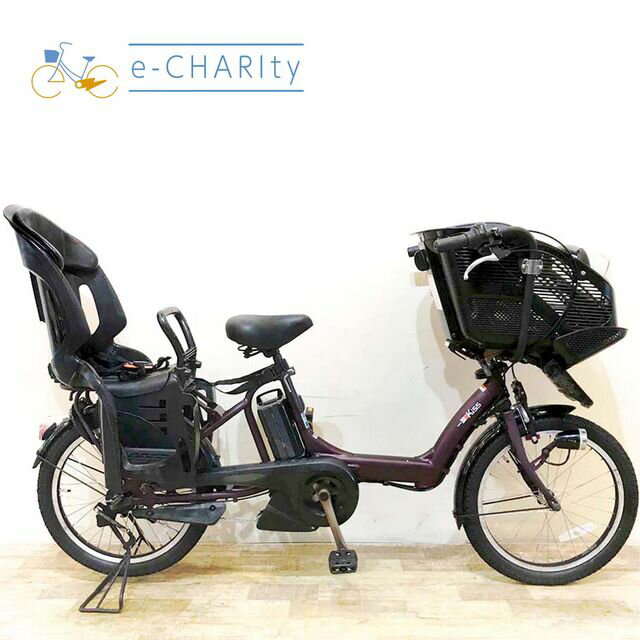楽天市場】電動自転車 子供乗せ（カラーパープル）（電動アシスト