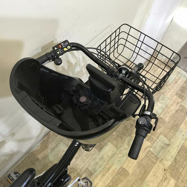 楽天マラソン期間中ポイント10倍 【中古】 電動自転車 子ども乗せ 子供乗せ ブリヂ...