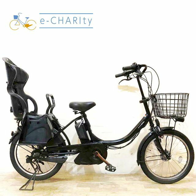 楽天マラソン期間中ポイント10倍 【中古】 電動自転車 子ども乗せ 子供乗せ ヤマハ PAS バビー ブラック 20インチ KG084 電動アシスト自転車 【神戸在庫】