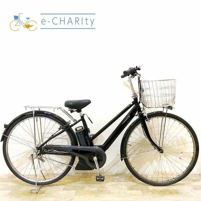 【中古】 電動自転車 シティ ヤマハ PAS シティ ブラック 27インチ KG092 電動アシスト自転車 【神戸在庫】