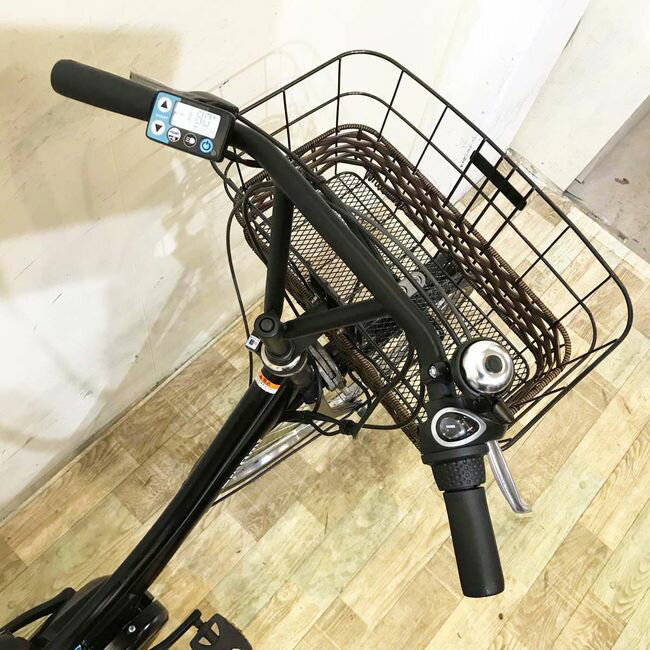 【中古】 電動自転車 ママチャリ ヤマハ PAS アミ ブラック 26インチ KG110 電動ア...