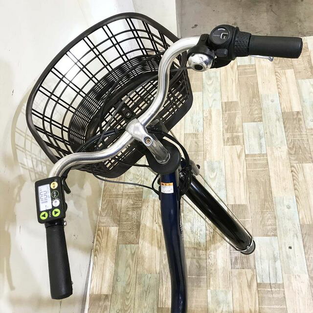【中古】 電動自転車 ママチャリ ヤマハ PAS ウィズ ネイビー 26インチ KH013 電動...