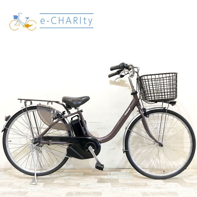 樂天商城 - 【中古】 電動自転車 ママチャリ パナソニック ビビL ブラウン 26インチ KH060 電動アシスト自転車 【神戸在庫】
