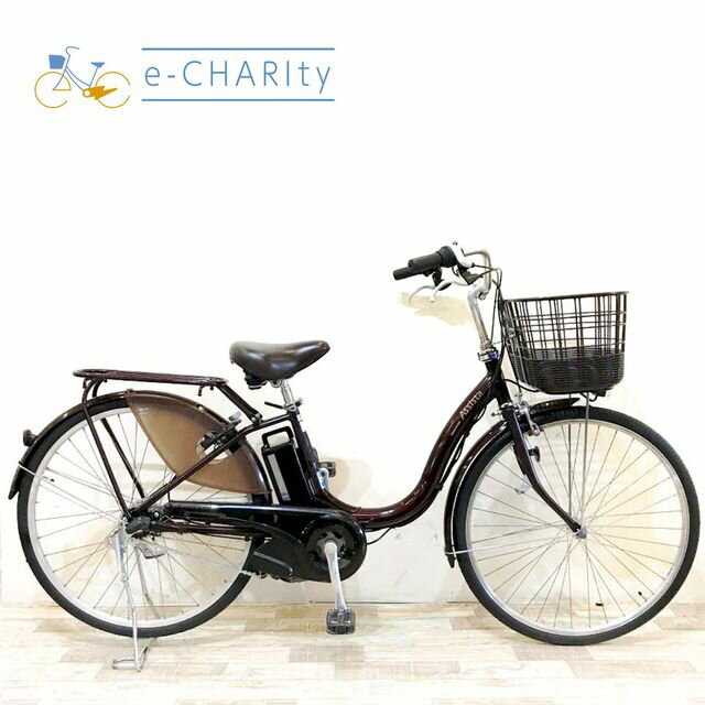樂天商城 - 【中古】 電動自転車 ママチャリ ブリヂストン アシスタ ブラウン 26インチ KH061 電動アシスト自転車 【神戸在庫】