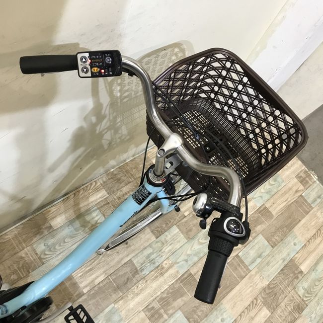 【中古】 電動自転車 ママチャリ パナソニック ビビYX ブルー 26インチ KH086 電動...