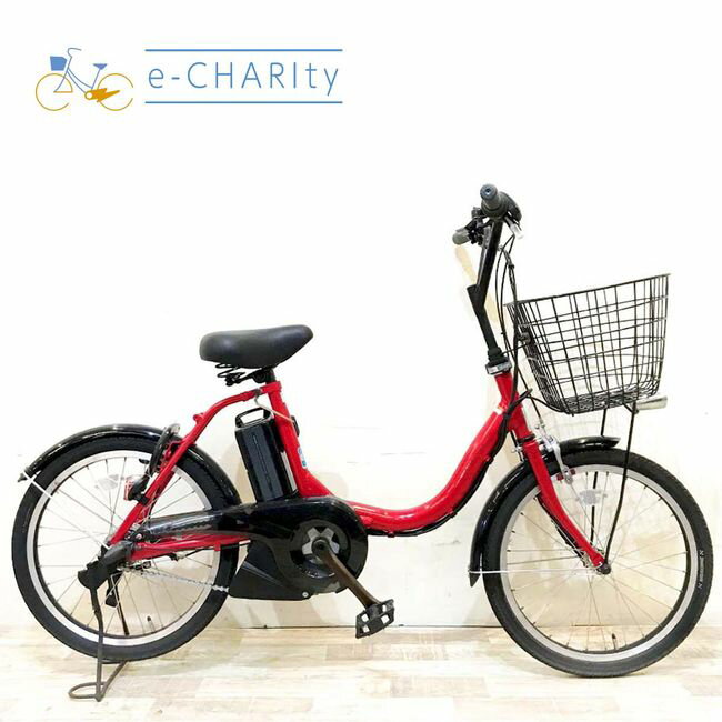 樂天商城 - 【中古】 電動自転車 小径車 ヤマハ PAS シティC レッド 20インチ KH088 電動アシスト自転車 【神戸在庫】