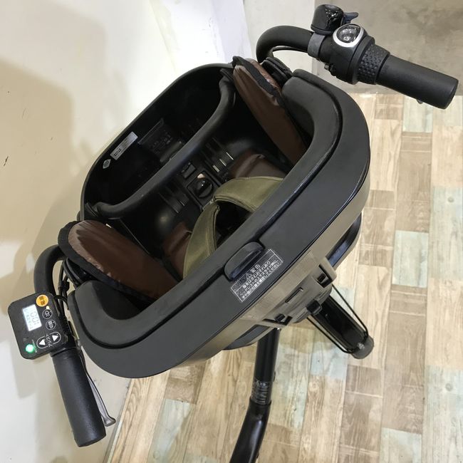 【中古】 電動自転車 子ども乗せ 子供乗せ パナソニック ギュットミニDX ブラック ...