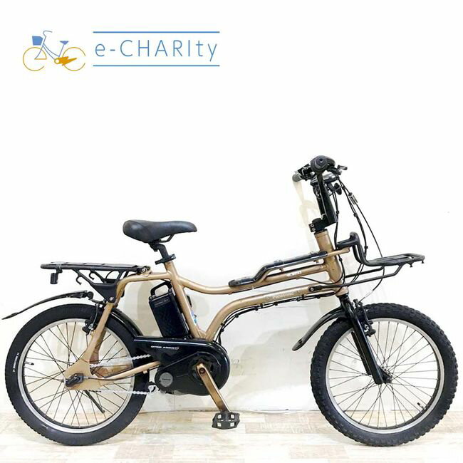 【中古】 電動自転車 小径車 パナソニック EZ ゴールド 20インチ KH095電動アシスト自転車 【神戸在庫】