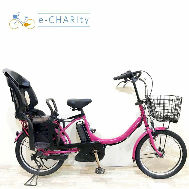 楽天マラソン期間中ポイント10倍 【中古】 電動自転車 子ども乗せ 子供乗せ ヤマハ PAS バビー ピンク 20インチ KH103 電動アシスト自転車 【神戸在庫】