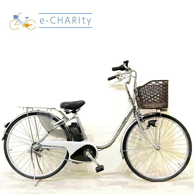 楽天市場】電動アシスト自転車 パナソニック（カラーシルバー）の通販