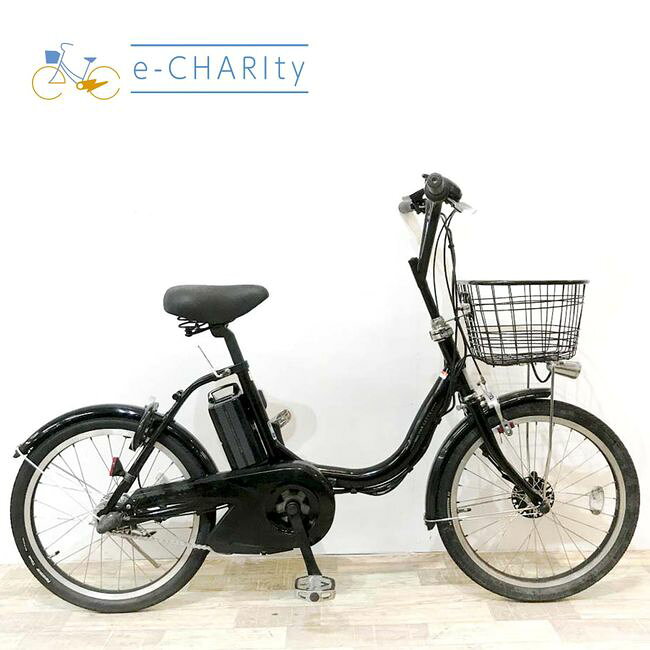 【中古】 電動自転車 小径車 ヤマハ PAS シティC ブラック 20インチ KJ096 電動アシスト自転車 【神戸在庫】