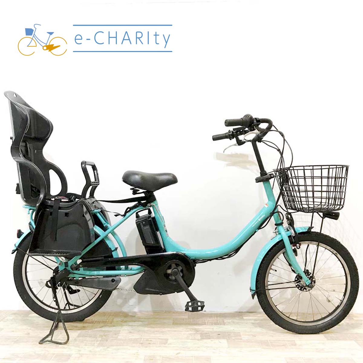 楽天マラソン期間ポイント5倍！【中古】 電動自転車 子ども乗せ 子供乗せ ヤマハ P...