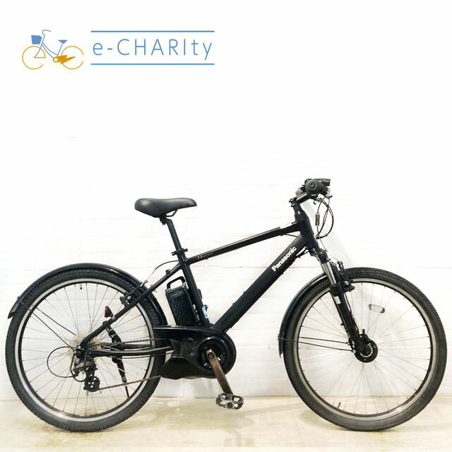 【4日間限定★3000円OFFクーポン配布】【中古】 電動自転車 スポーツ パナソニック ハリヤ ブラック 26インチ YA001 電動アシスト自転車 【横浜在庫】