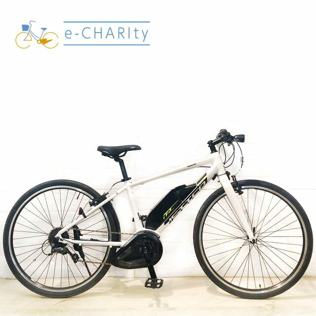 【4日間限定★3000円OFFクーポン配布】【中古】 電動自転車 スポーツ パナソニック ジェッター ホワイト 700×38C YA014 電動アシスト自転車 【横浜在庫】